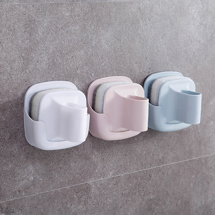 Kitchen Wall-Mounted With Handle Pot Brush Sponge Dish Washing Brush Pot Brush To Remove Grease Cleaning Brush