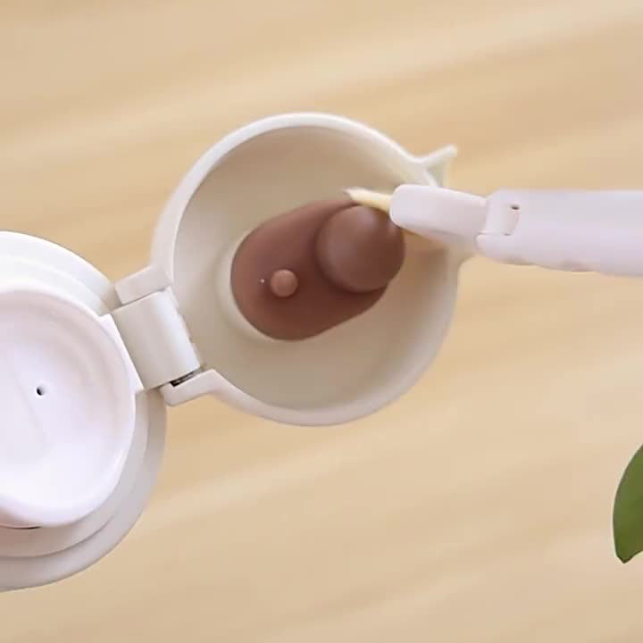Double Head Cup Cleaning Brush Cup Lid Brush Kitchen Tool Brush Bottle Brush Can Lid Cleaning Brush Crevice Brush