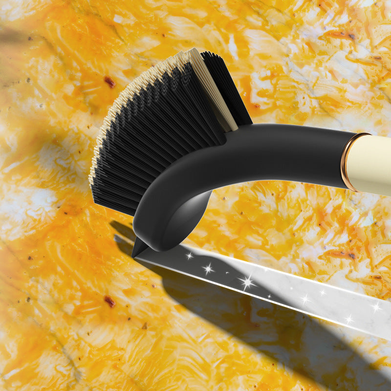 Gap brush kitchen three-in-one cleaning brush bathroom brush with hair clip floor brush