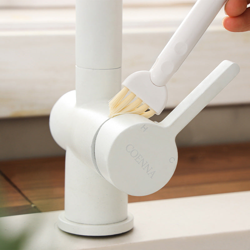 Double Head Cup Cleaning Brush Cup Lid Brush Kitchen Tool Brush Bottle Brush Can Lid Cleaning Brush Crevice Brush