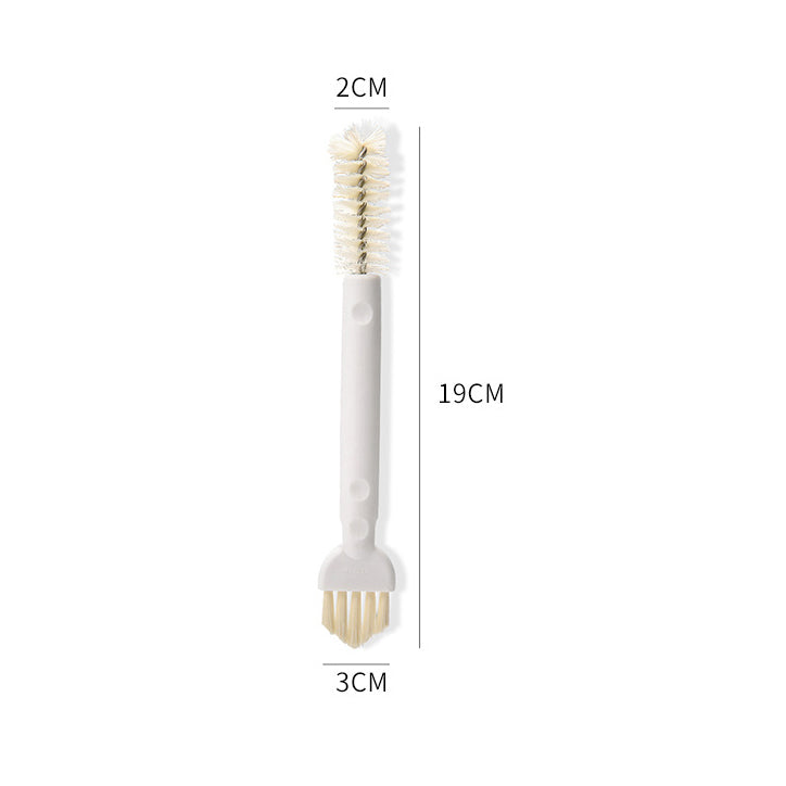 Double Head Cup Cleaning Brush Cup Lid Brush Kitchen Tool Brush Bottle Brush Can Lid Cleaning Brush Crevice Brush