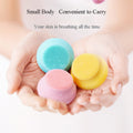 Pritech Electric Facial Cleansing Brush Mini USB Charging Silicone Face Cleanser Waterproof Ultrasonic Skin Scrubber